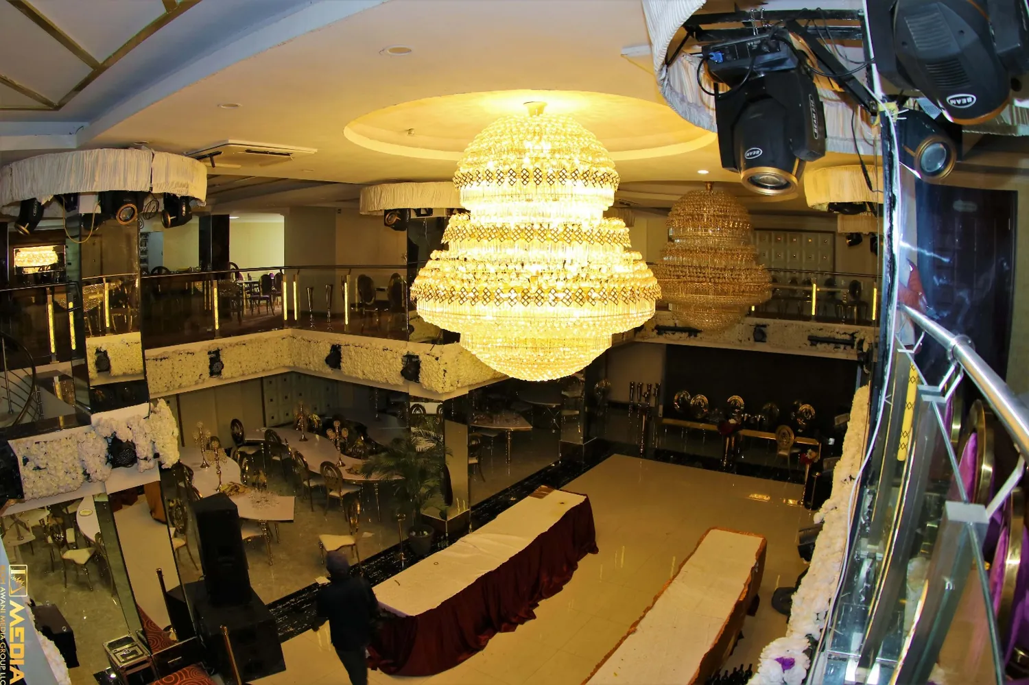 Luxury suite interior
